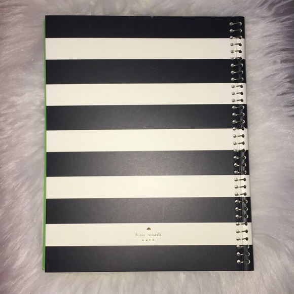 kate spade Accessories - black and white striped kate spade journal